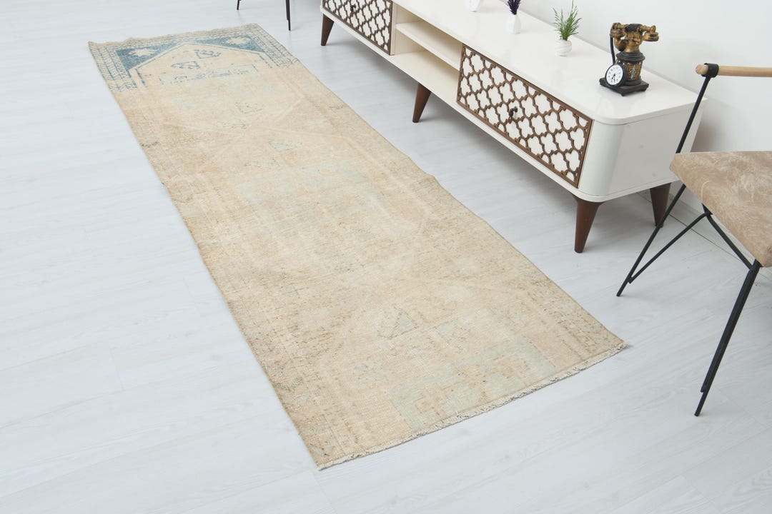 3x9 Runner Rug,wool Runner Rug,3x9 Rugs,3x9 Oushak Rug,vintage Runner ...