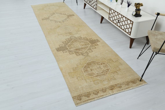 3x11 Rug,Kitchen Runner,Oushak Runner 3x11,Vintage Runner 3x11,3x11 Runner Rug,Stairwell Runner Rug,Entry Rug,Turkish Runner,3x11.2ft,B-1156