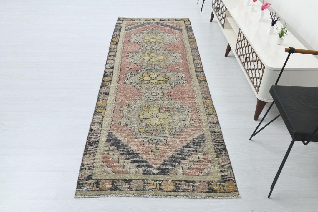 3x9 Runner Rug,oushak Runner Rug,turkish Runner Rug,3x9 Oushak Rug ...