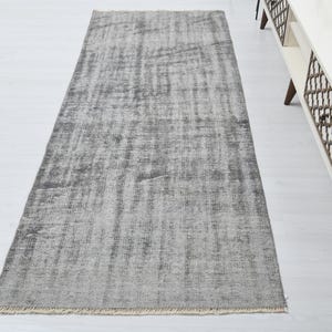 Turkish Runner Rug,Wool Runner Rug,3x8 Runner Rug,Vintage Runner Rug,Oushak Runner Rug,Hallway Runner Rug,3x8 Rug,Natural Runner Rug,B-3271