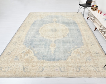 9x12 Teppich,Übergroßer Türkischer Teppich,Übergroßer Teppich,Oushak Teppich,S-2005