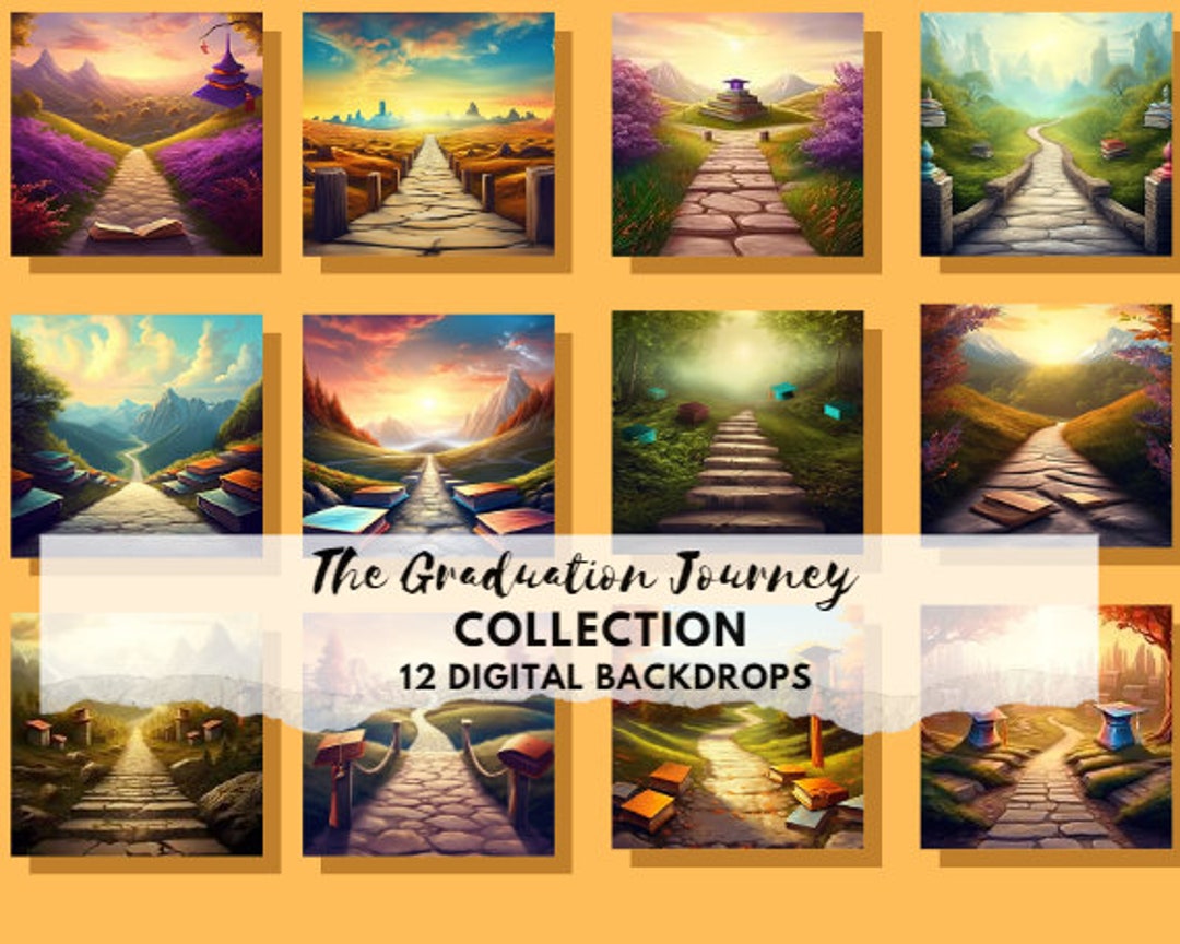 Graduationm Path Graduation Journey, Graduation Gift, Path Backdrop, Graduation Decor ...