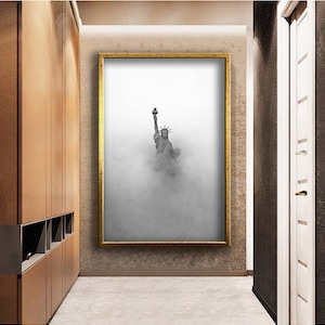 America statue of liberty canvas print wall decor, wall art canvas,  canvas print, ready to hang canvas painting, canvas gift, home art,