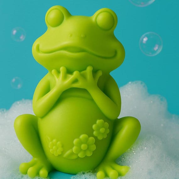 Custom Create Fergie Frog Goat's Milk Bath Bar