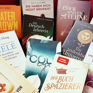 Maxi Blind Date mit einem Buch, Überraschungsbuch, Buchbox, pre-loved books, Bücher zweite Chance, Buchfreund, Geschenk, Lesezeichen Bild 2