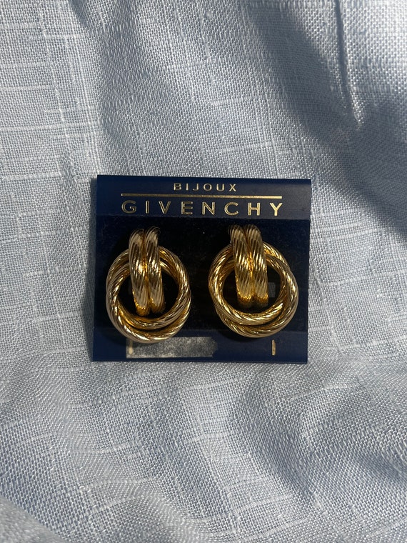 Vintage Givenchy Clip-On Earrings