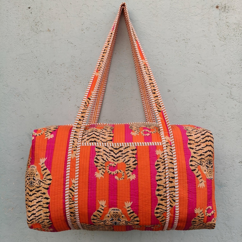Duffle bag tiger print - Etsy.de