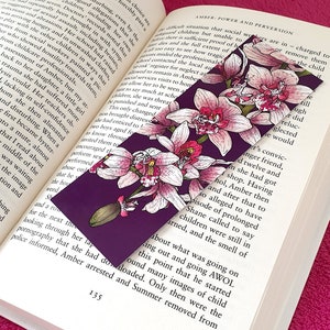 Orchid Mantis Double-Sided Bookmark