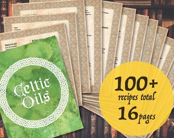 Celtic Magic Oil Recipes: Ritual Perfume Guide (PDF Download)