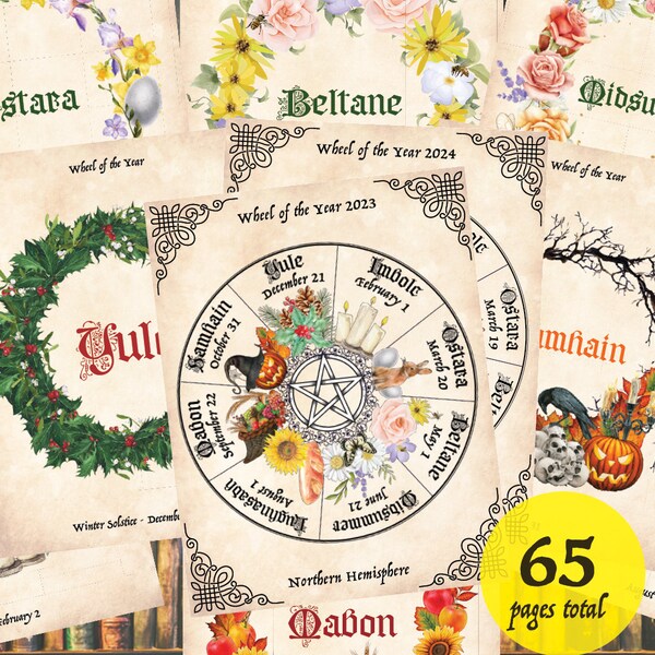 2024 Sabbat Planner Etsy