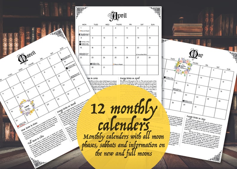 Witch Almanac 2024 Digital Download PDF Sabbats Baby Pagan Etsy