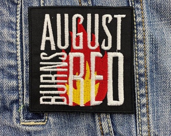 August Burns Red (Broderie Patch Badge Applique Iron on 381651