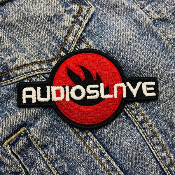 Audioslave ( Gestickte Aufnäher Abzeichen Applikation Bügelbild 381649