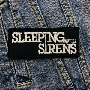 Sleeping With Sirens Embroidered Patch Badge Applique Iron on 383031