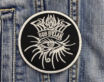 Bob Dylan Embroidered Patch Badge Applique Iron on 381803