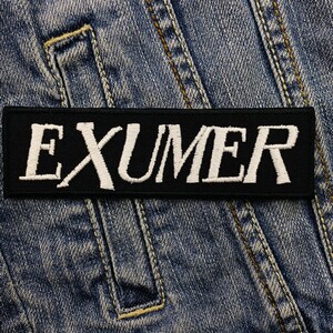 Exumer Embroidered Patch Badge Applique Iron on 382107