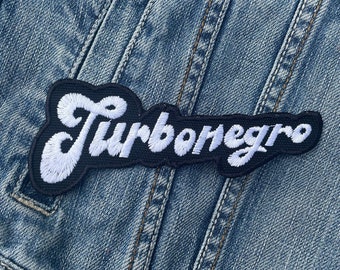 Turbonegro Patch Badge Embroidered Iron on Applique 223597