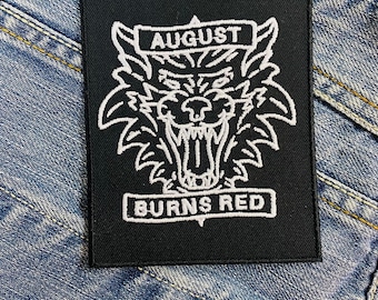 August Burns Rouge 5 Écusson Brodé Applique Fer sur 500560