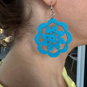 Handmade Earrings | Lace Earrings | Crochet Earrings | Ready To Ship