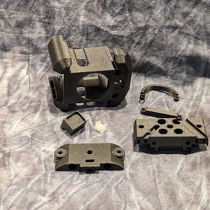 Dragon Burner in ezPC-CF (latest version) 3D Printed Parts for Voron 0.2