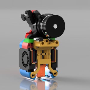 v0.2 X Carriage Replacement Mount 3D Printed Parts
