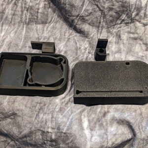 Voron Mods THE FILTER Single Fan Magnet Mount 3D Printed Parts