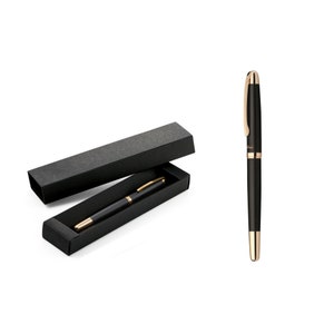Gratis gravyrpenna, specialgraverad elegant penna, gratis personlig penna med ask, födelsedagspresent till din chef, VD, USB-minne.