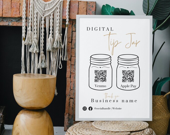 Digital Tip QR Code Canva Template Etsy digital-tip-qr-code-canva-template-etsy