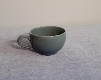 1950s Grey Ceramic Mug - Vintage