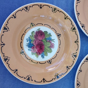 Villeroy and Boch Set of 3 Dessert Plates #6251 (Vintage)