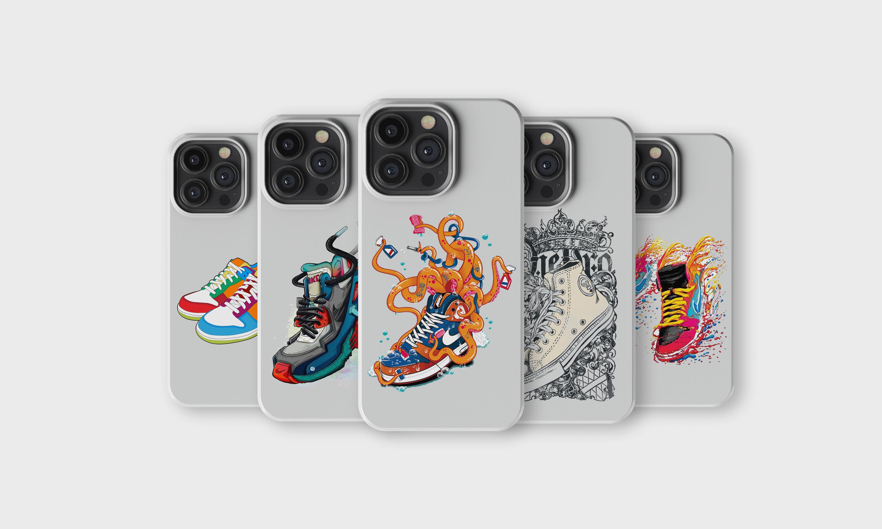 iPhoneアクセサリー OFF-WHITE XR iphone case OFF WHITE NIKE AIR JORDAN SNEAKERS iPhone XR Case Cover