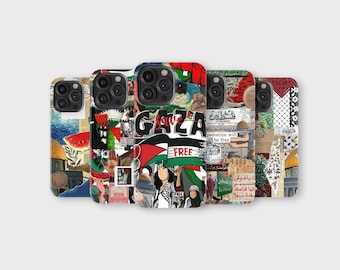 Palestine Keffiyeh Flag Art Phone Case