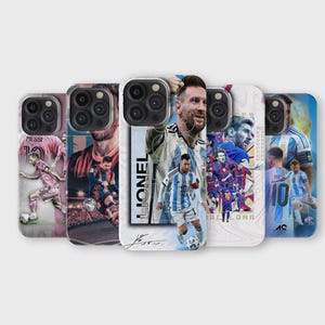 Lionel Messi Handytasche Handyhülle Handyhülle für iPhone 16 Pro Max 15 14 13 12 11 X 8 7 6 Samsung S25 Ultra S24 S23 S22 S21 S20 FE
