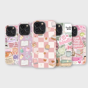 Book Lover Phone Case Bookish Reading Aesthetic Phone Cover for iPhone 17 Pro Max 16 15 14 13 12 11 X 8 Plus Samsung S25 Ultra S24 S23 FE