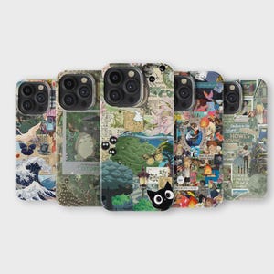 Funda para teléfono con diseño de tablero de estado de ánimo japonés, bonita y estética japonesa, para iPhone 16 Pro Max 15, 14, 13, 12, 11, X, 8, 7, Samsung S25 Ultra, S24, S23, S22 y S21