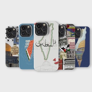 Palestine Phone Case Palestinian Map Art Keffiyeh Cover for iPhone 16 Pro Max 15 14 13 12 11 X 8 7 6 Samsung S25 Ultra S24 S23 S22 S21 S20