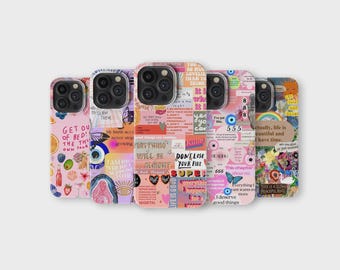 Inspirational Quotes Phone Case Positive Saying Quote Mindful Cover for iPhone 16 Pro Max 15 14 13 12 11 X 8 7 Samsung S25 Ultra S24 S23 S22