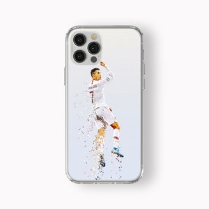 Cristiano Ronaldo Phone Case, CR7 Soft Silicone Clear Case for iPhone 14, iPhone 14 Pro Max, iPhone 13, 12, X,XS,iPhone 11,Samsung,Huawei Style #6