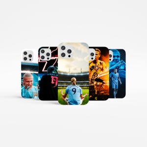 Erling Haaland Phone Case Haaland ManCity Phone Cover for iPhone 14, iPhone 14 Pro Max, iPhone 13, 12,iPhone 11,Samsung S23 A15 A54 A55
