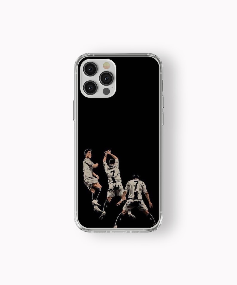 Cristiano Ronaldo Phone Case, CR7 Soft Silicone Clear Case for iPhone 14, iPhone 14 Pro Max, iPhone 13, 12, X,XS,iPhone 11,Samsung,Huawei Style #9