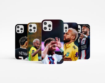 Neymar Phone Case, Custom Soft Silicone Clear Case for  iPhone 14, iPhone 14 Pro Max, iPhone 13, 12, X,XS,iPhone 11,Samsung,Huawei