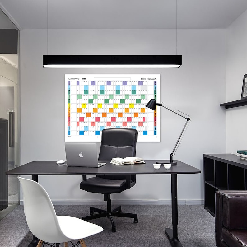 2023 Monthly Planner Printable 2023 Wall Calendar Digital Etsy