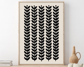 Scandinavian Wall Art, Scandinavian Print, Art Print, Mid Century Modern, Nordic Wall Art, 11x14 in, 16x20 in, 18x24 in 24x36 in Download