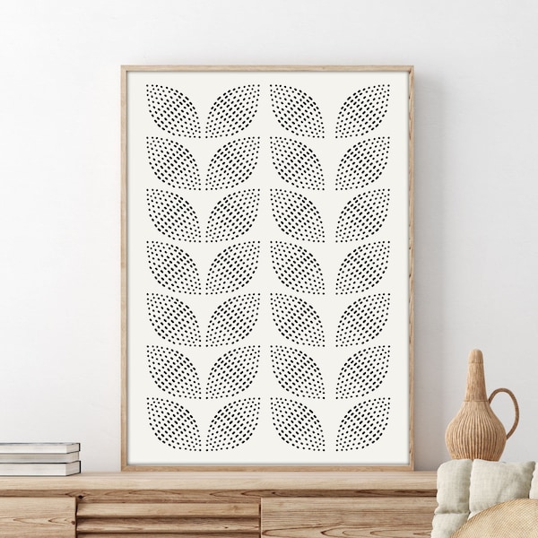 Scandinavian Print, Scandinavian Wall Art, Art Print, Mid Century Modern, Nordic Wall Art, Digital Download, Scandinavian Wall Decor