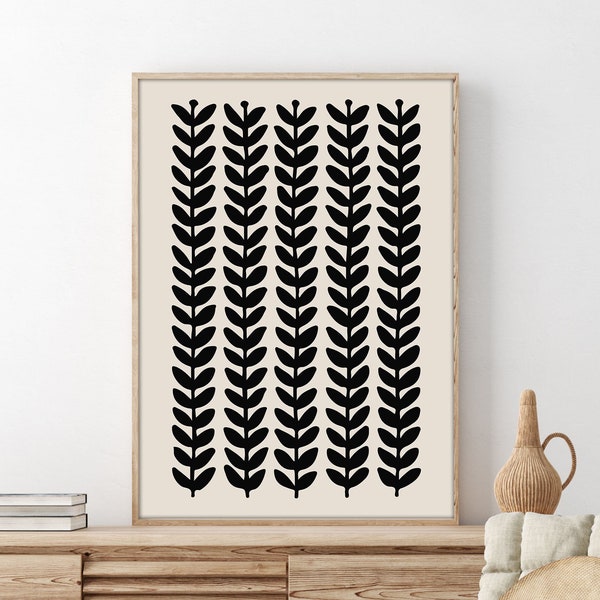 Scandinavian Wall Art, Scandinavian Print, Art Print, Mid Century Modern, Nordic Wall Art, 11x14 in, 16x20 in, 18x24 in 24x36 in Download