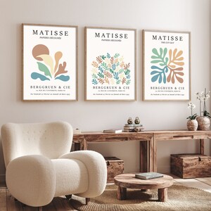 Matisse Print Set: Retro Exhibition Posters (Digital Download)