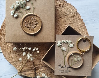 Rustic wedding favors. Personalized wedding guest favors. Boho wedding favors. Bridal shower favors. Quinceanera favors.