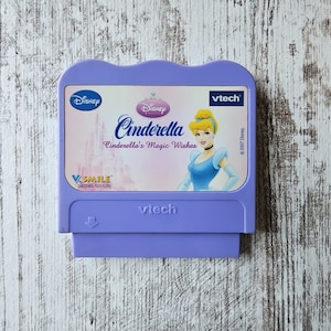 VTech VSmile Learning System Disney Cinderella&#39;s Magic Wishes Game Only Tested
