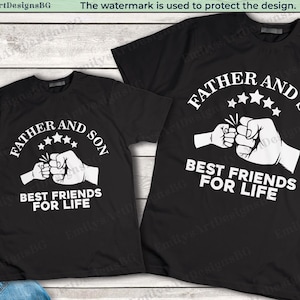 Father and Son Matching Shirts, Dad and Son Shirts, Father&#39;s Day Shirts, Holiday Shirt, Father&#39;s Day Gift, Gift for dad, Print on Demand