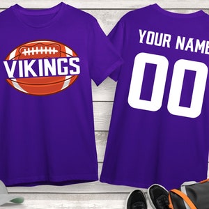 Vikings Football Shirt: Name, Spieltag Kleidung